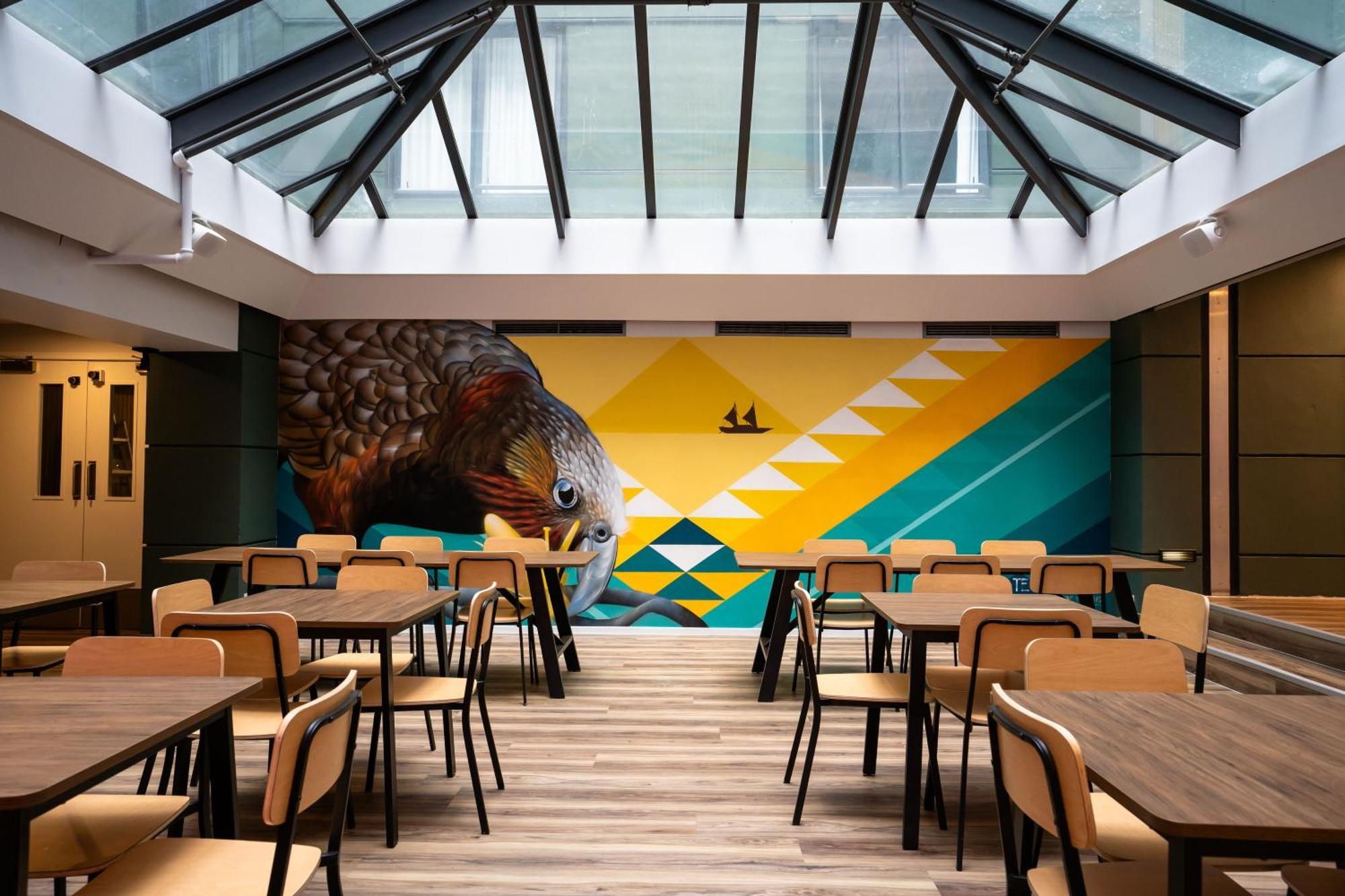 Haka House Wellington Hostel Exterior photo The dining room at the new sixth form centre